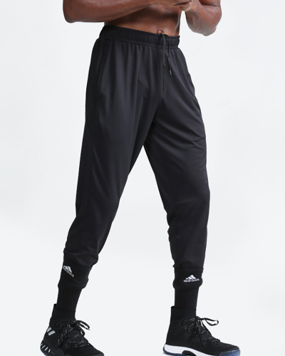 Men's Quick-dry Outside Running Training Sports Pants Black M-2XL