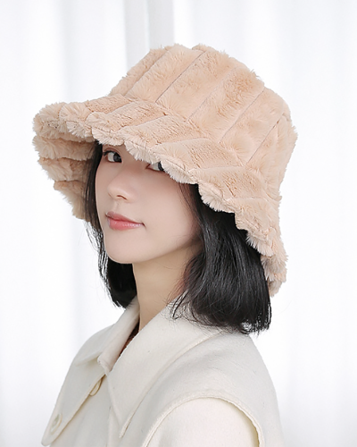 Fur Winter Warm Cute Hat