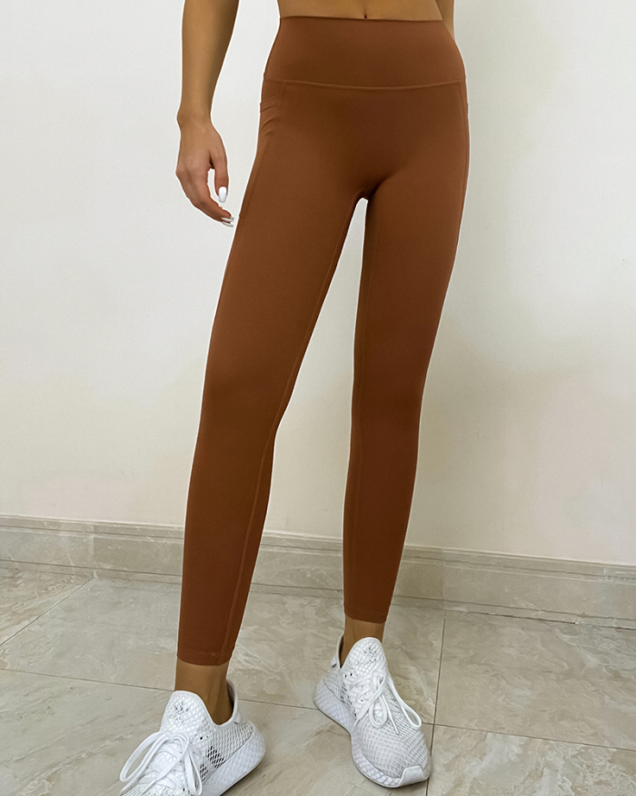 Women Solid Color Criss Thin Straps Back Sports Bra Slim Leggings Active Wear S-XL