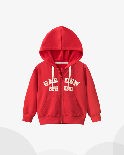 Kids Girl Wholesale Red Coat