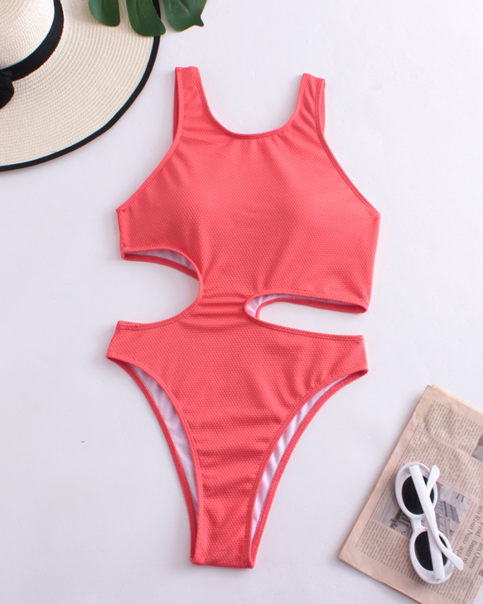 2023 New Hollow Out One Piece Wholesale Swimwear