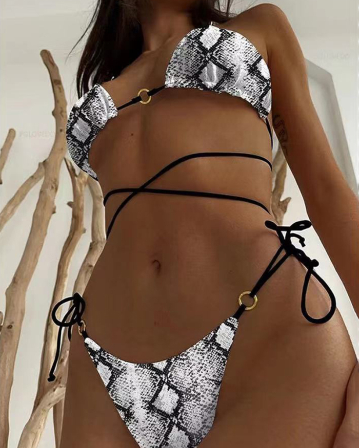 Leopard Printed Women Wholesale Sexy Bikini