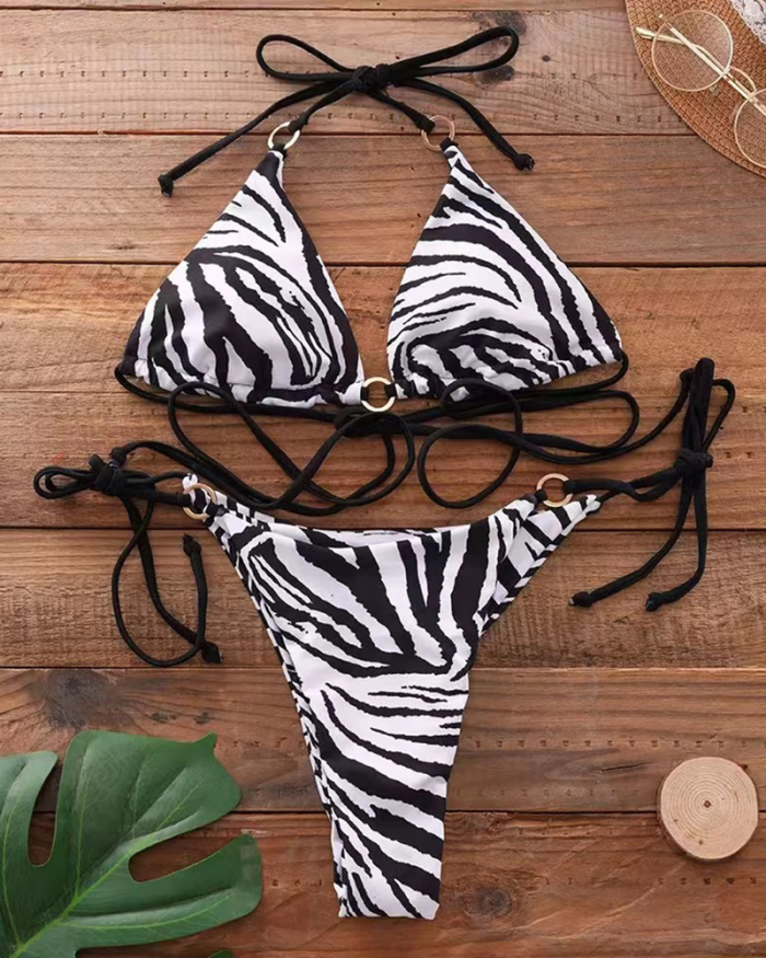 Leopard Printed Women Wholesale Sexy Bikini