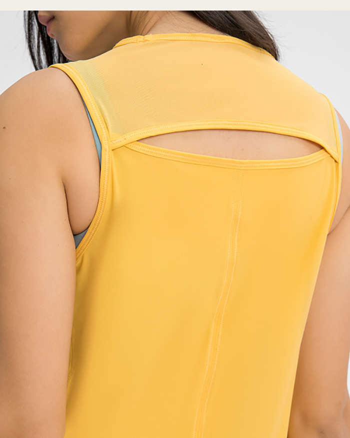 Woman Mesh Back Breathable Quick Dry Running Summer Vest 4-12