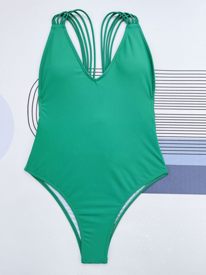 Open Back Women Wholesale Miami One Piece Swimsuit