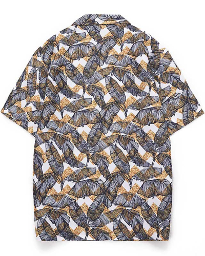 Hot Sale Fashion Men's Lapel Short Sleeve Casual Beach T-shirt S-5XL