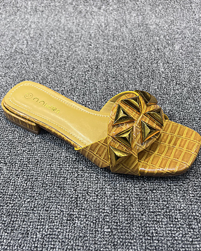 ladies Wholesale New Summer Flat Slipper Sandals