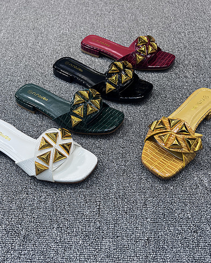 ladies Wholesale New Summer Flat Slipper Sandals