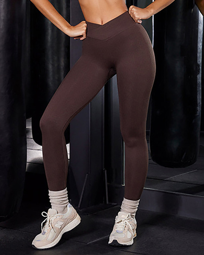Women Seamless Tight Sports Yoga Bottoms Leggings S-L
