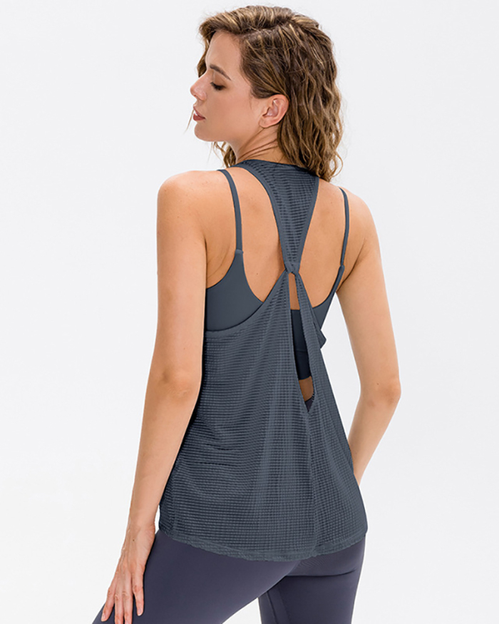 Summer New Loose Confortable Running Sports Cover Vest S-2XL