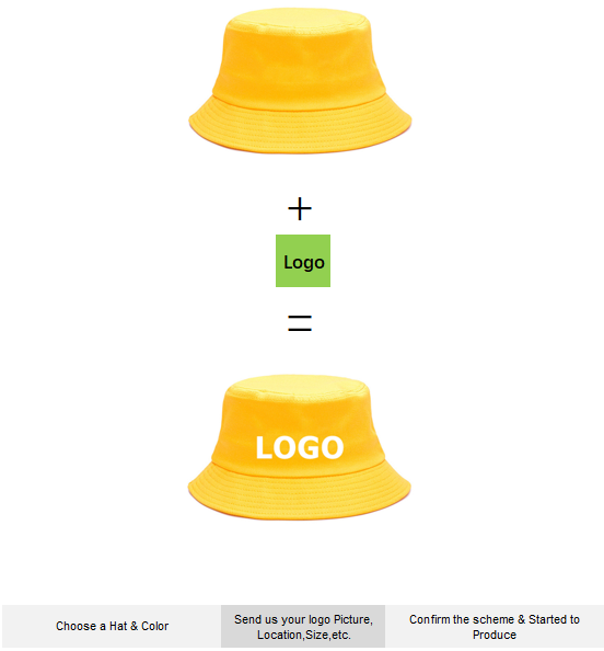 OEM Logo Customize Wholesale Cotton Fisherman's Hat