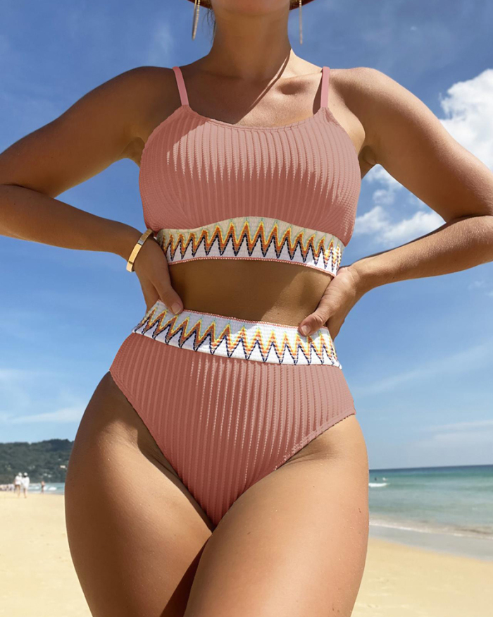 High Waist Women New Hot Two Piece Swimsuit S-XL