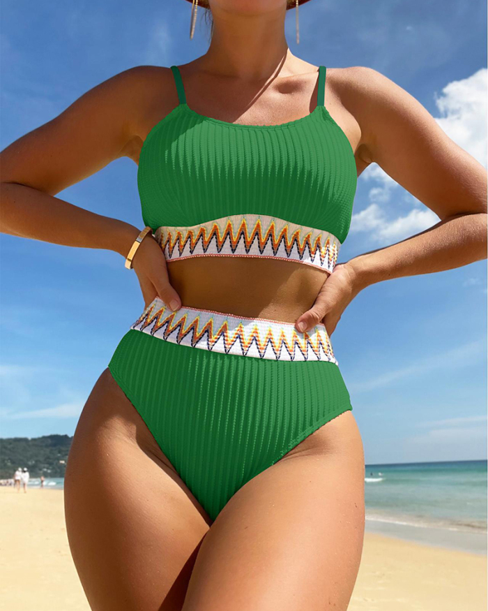 High Waist Women New Hot Two Piece Swimsuit S-XL