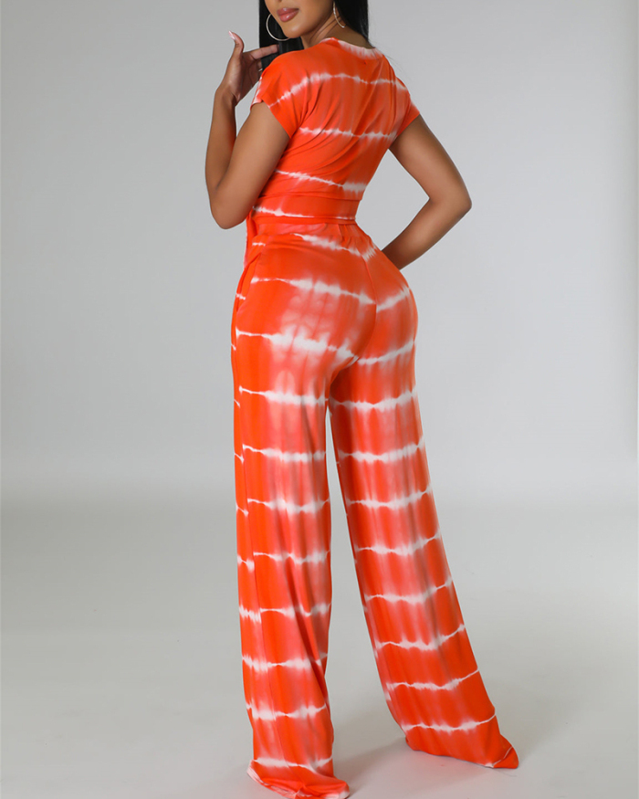 Women New Printed Comfort Two Piece Pant Set S-XL