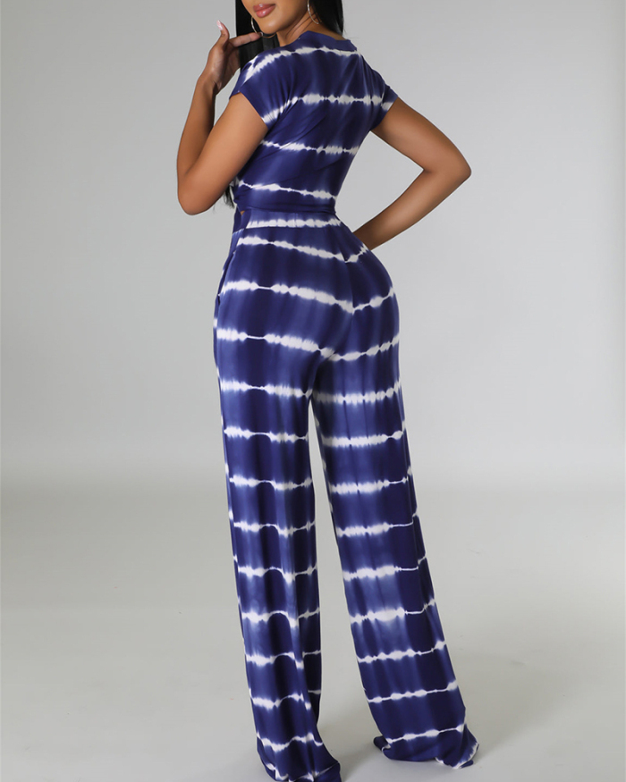 Women New Printed Comfort Two Piece Pant Set S-XL