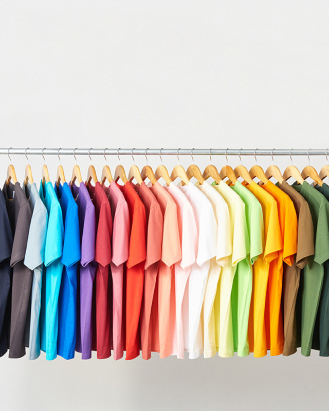 New 250g Fabric Pure Cotton Loose Short-sleeved T-shirt Two Stitches Spring and Autumn All-match Solid Color Bottoming Shirt