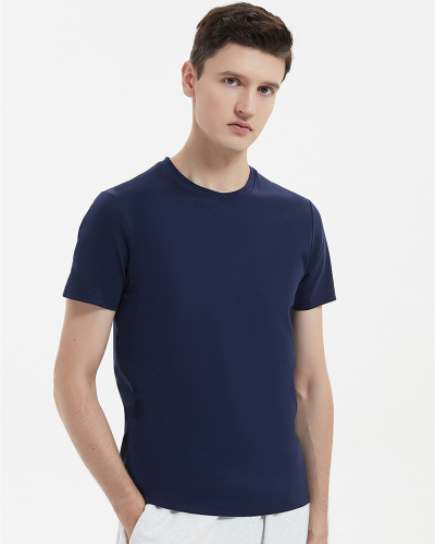 100% Cotton 190g O-Neck Men's Bacic Short Sleeve T-shirt S-4XL