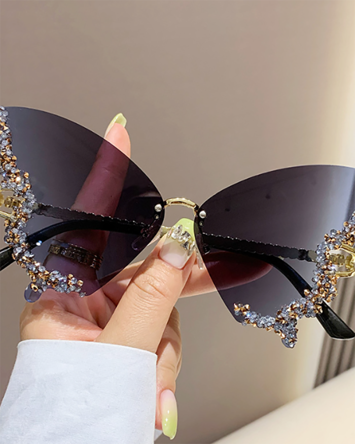 Butterfly Shape Women Shade Sunglasses