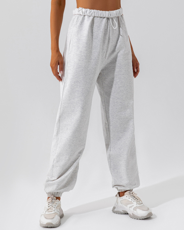 Casual Women Solid Color Cool Women Loose Pants Trousers S-XL
