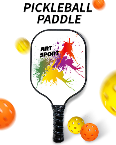 Pickleball Paddles, USAPA Approved Fiberglass Surface Pickleball Paddle Set of 2, Pickleball Set with 4 Balls 1 Carry Bag, Lightweight Pickleball Racket for Women Beginners Indoor or Outdoor