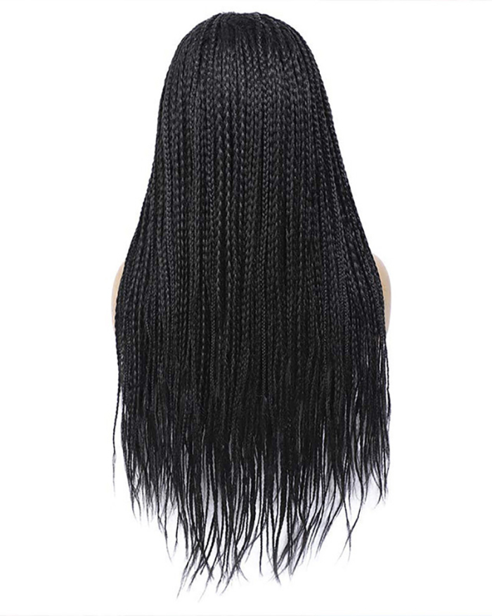 60CM Wholesale Human Hair Box Braid Wigs