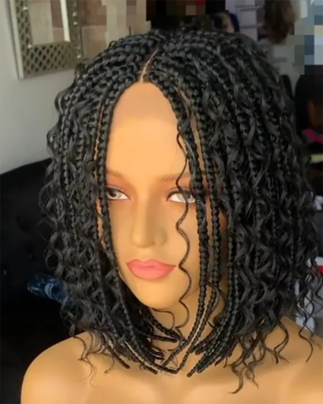 Africa New Box Braid Wig
