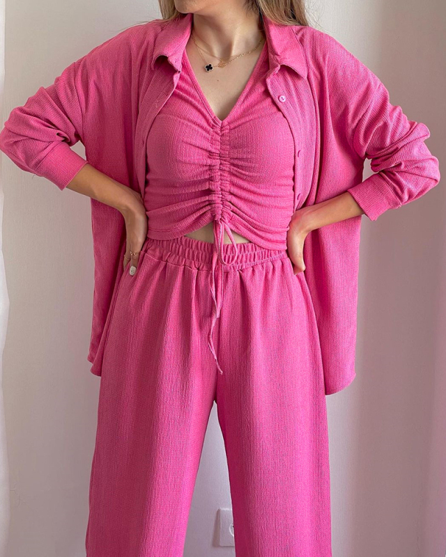 3 Piece Set Women Autumn Leisure Set S-2XL