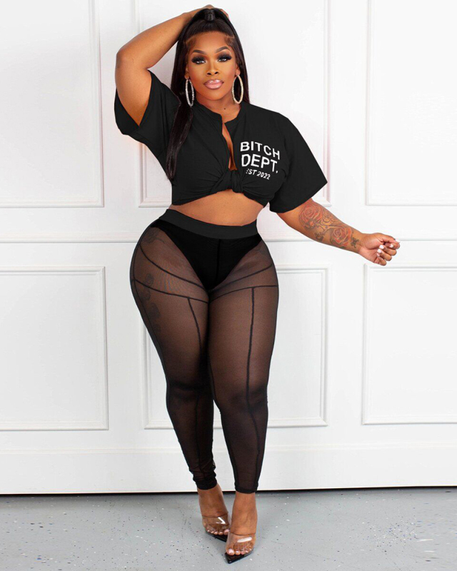 Women Sporty Leisure Two Piece Pant Set S-XXL