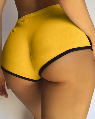 Wholesale Women Slim Hot Mini Sports Shorts S-3XL