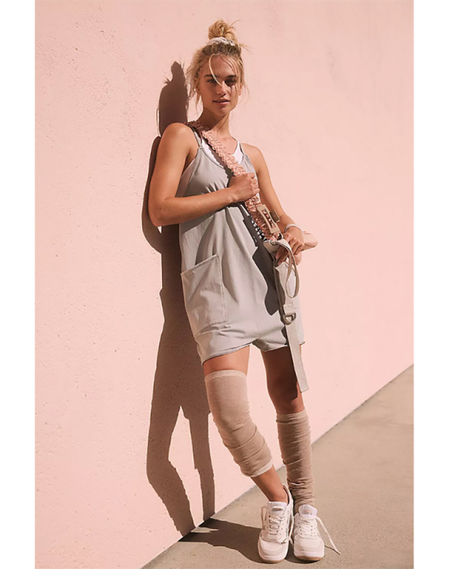 Factory Wholesale Women Loose Style Short Summer Romper