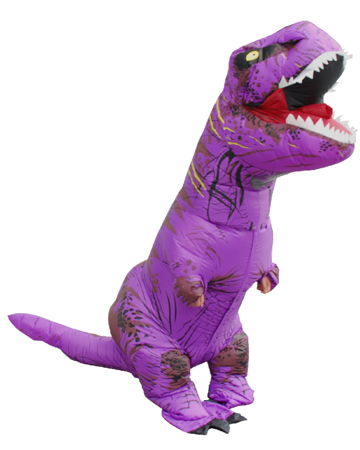 Halloween Costume Brown Tyrannosaurus Rex Dinosaur Inflatable Costume