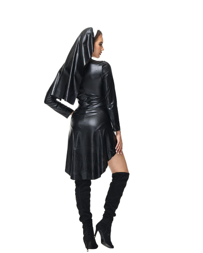 Halloween Crucifix Nun Role Play Costume Sexy Nurse Cosplay Stage Performance Costume