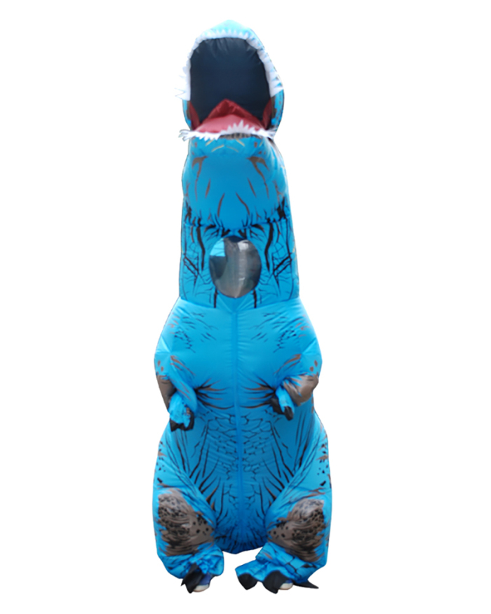 Halloween Costume Brown Tyrannosaurus Rex Dinosaur Inflatable Costume