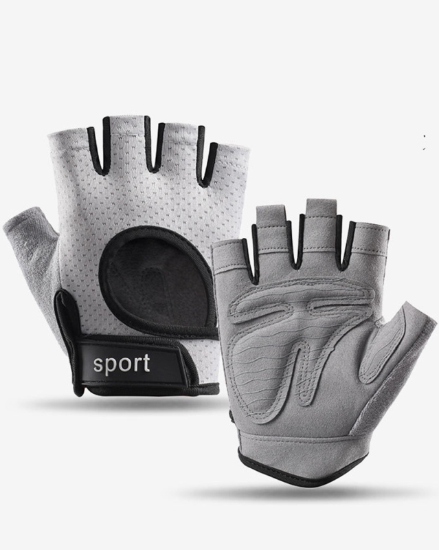 Cycling Gloves Men's And Women's Half-Finger Non-Slip Breathable Shock Absorbent Equipment Gym Bike Outdoor Sports Gloves