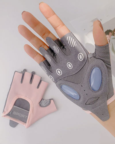New Half Finger Gloves Liquid Silicone Anti-Slip And Anti-Wear Outdoor Fitness Gloves