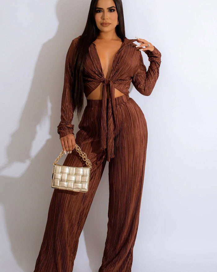 Long Sleeve Autumn Two Piece Pant Set Outfits S-XXL