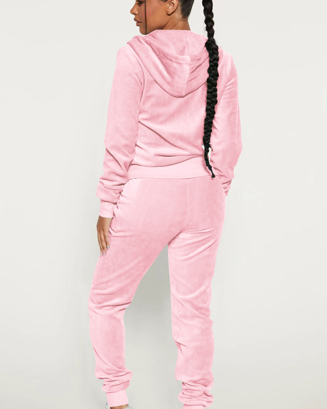Women Sporty Wholesale Fashion Leisure Two Piece Outfits S-XXL