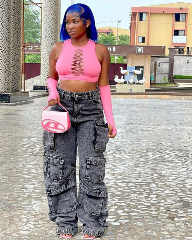 Loose Style Women Fashion Hot Jean Trousers S-3XL