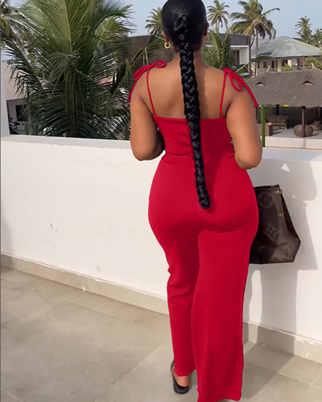 Sleeveless Women Summer New Hot Jumpsuit S-2XL