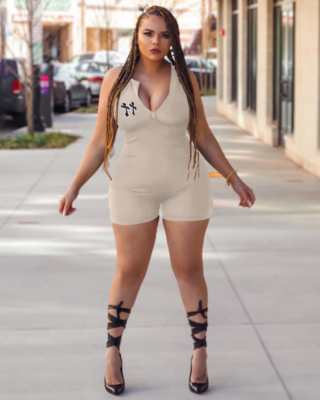 Sleeveless Summer Cute Women Romper S-XXL