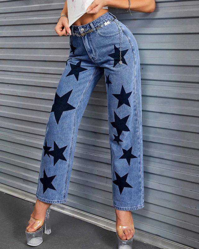 2023 New High Waist Women Wholesale Jean Pant S-2XL