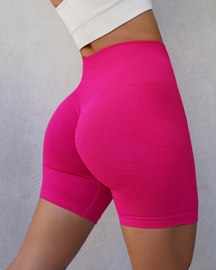 Women High Waist Hips Lift Sports Shorts S-XL