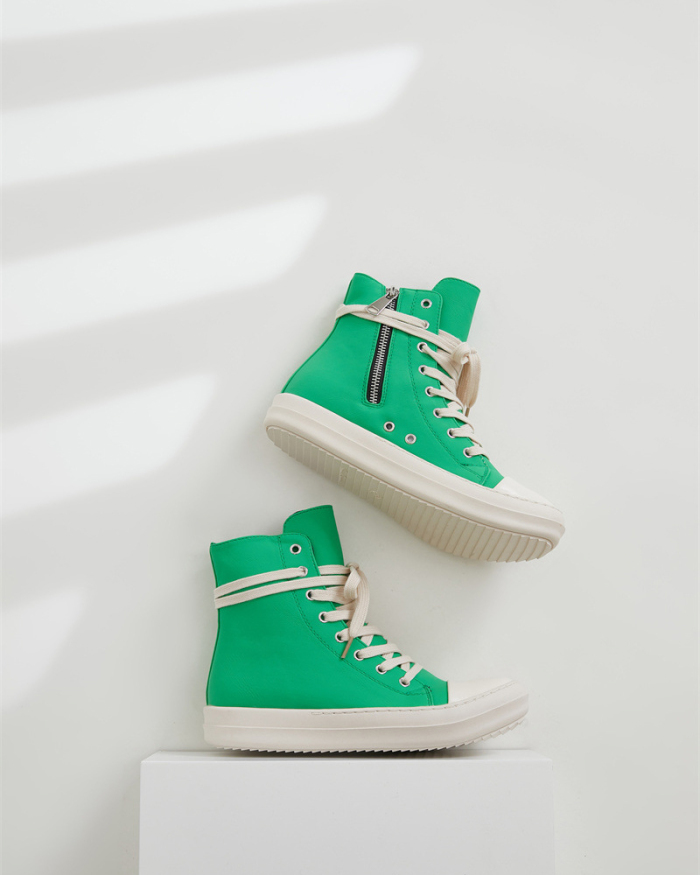 Couple Green Sneakers Shoes Hip-Hop Street Dance Shoes