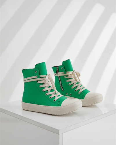 Couple Green Sneakers Shoes Hip-Hop Street Dance Shoes