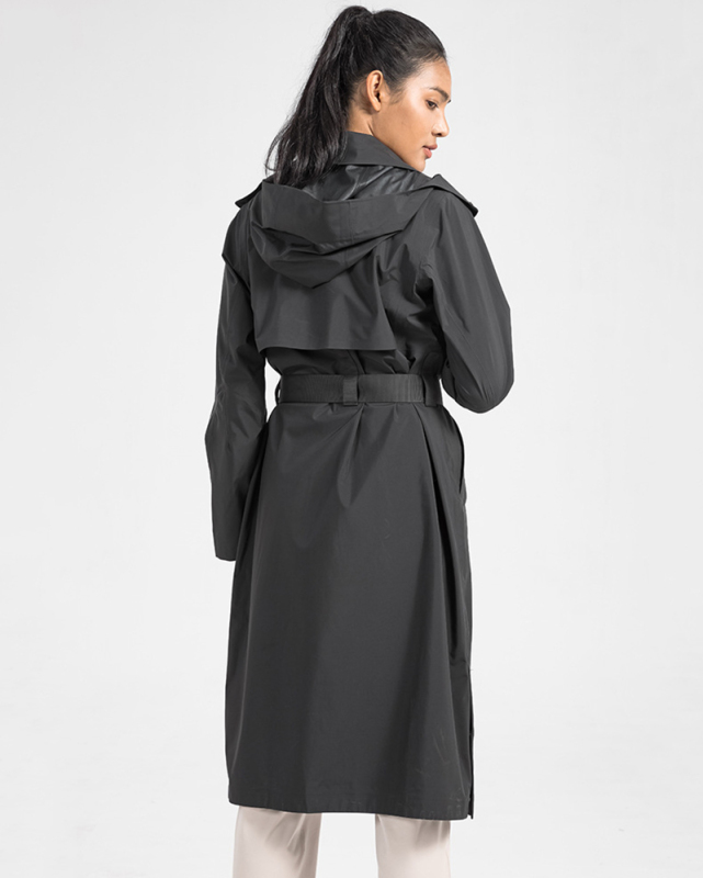 Autumn Winter New Fashion Loose Breathable Waterproof Outdoor Cinch-Back Rain Rebel Jacket 2-8