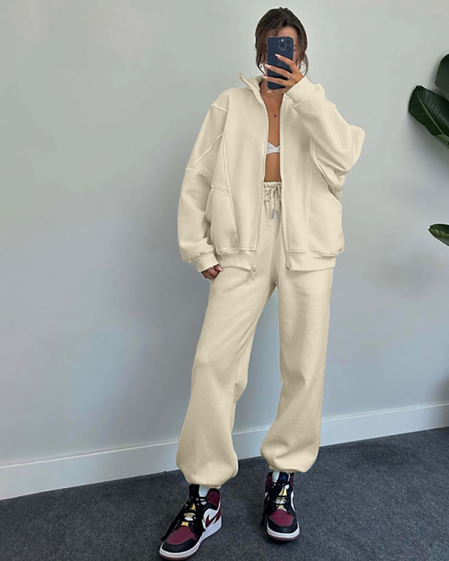 Sporty Casual Two Piece Pant Outfits Hot Sale S-XXL
