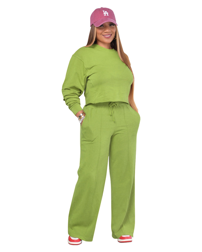 Causal Women Sporty Two Piece Pant Outfits S-XXL