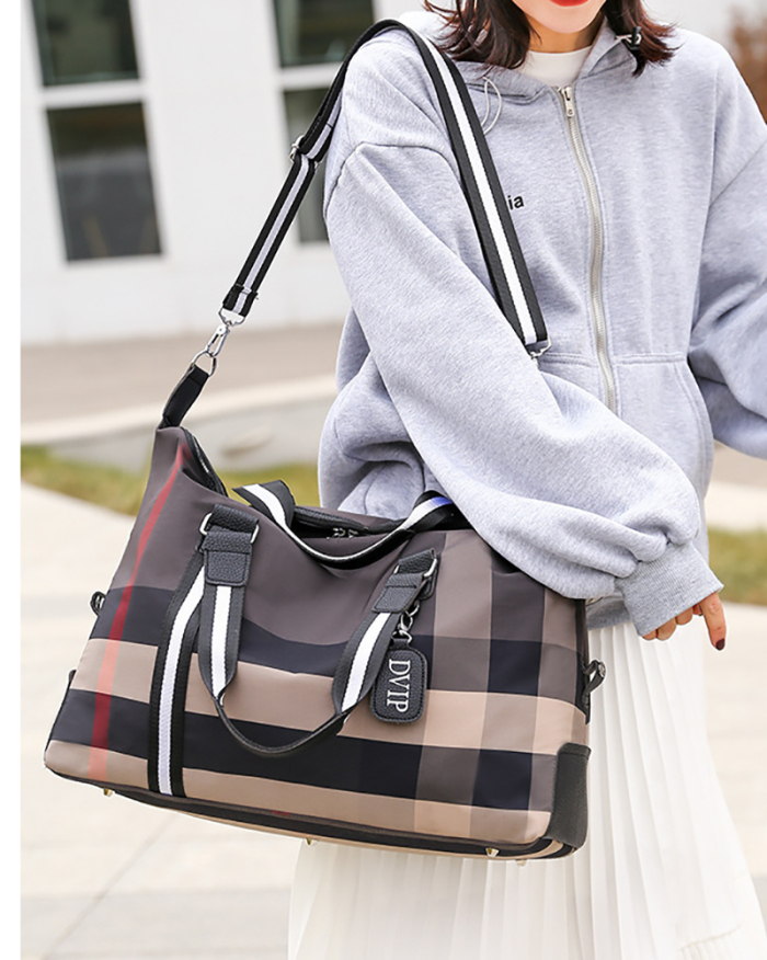 New Portable Travel Bag Fitness Bag Short Shoulder Duffel Bag Travel Bag