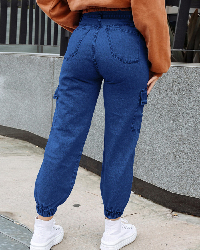 Slim Jean Wholesale Ladies Pants S-XXL
