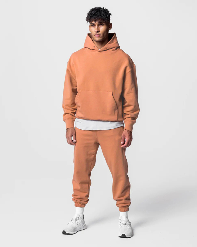 Men's Casual Fashion Long Sleeve Hoodie Pullover Pants Sets S-2XL